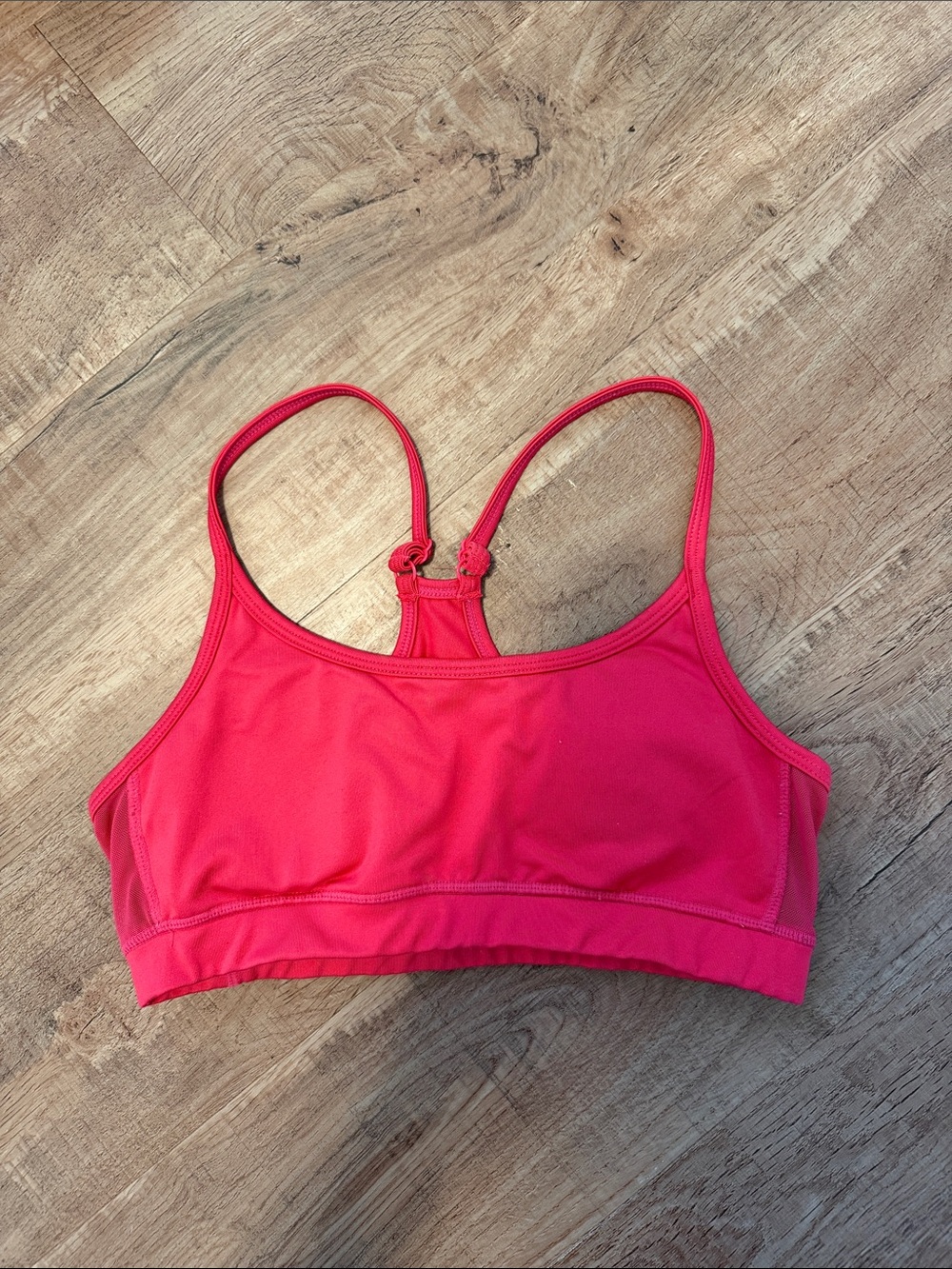 aerie bright red Racerback Sports Bra